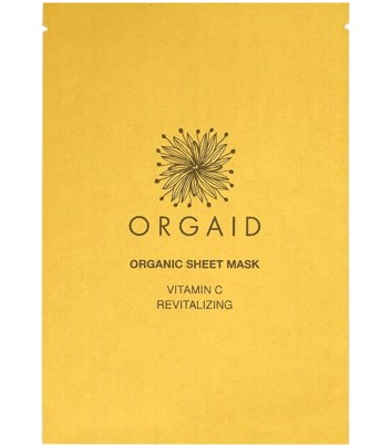 ORGAID - Organic Sheet Mask | Vitamin C & Revitalizing