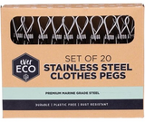 EVER ECO - Stainless Steel Clothes Pegs | Marine Grade
