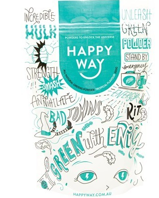 HAPPY WAY - Greens Powder | Tropical