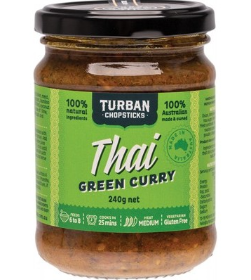 TURBAN CHOPSTICKS - Curry Paste | Thai Green Curry