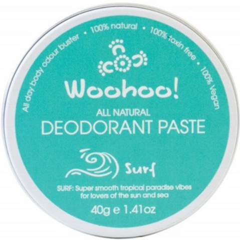 WOOHOO BODY - Deodorant Paste (Surf) | Travel Tin