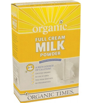 ORGANIC TIMES - Full Cream Milk Powder