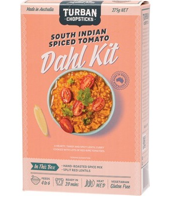 TURBAN CHOPSTICKS - Dahl Kit | South Indian Spiced Tomato