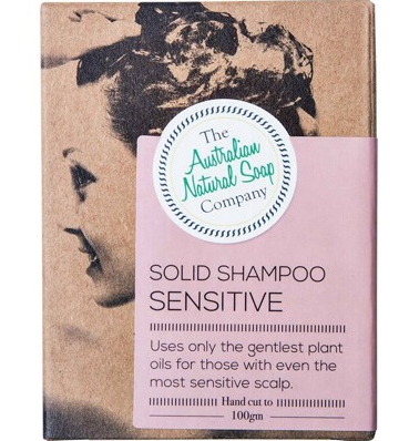 THE AUSTRALIAN NATURAL SOAP COMPANY - Solid Shampoo Bar | Sensitive Scalp