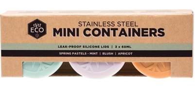 EVER ECO - Stainless Steel Mini Containers
