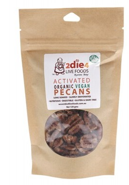 2DIE4 LIVE FOODS - Activated Organic Vegan Pecans