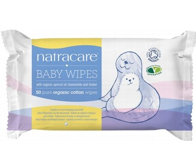 NATRACARE - Baby Wipes 50 Pack