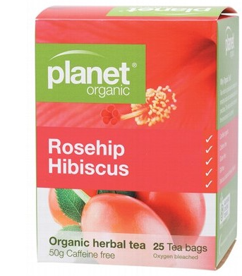 PLANET ORGANIC - Rosehip & Hibiscus Tea