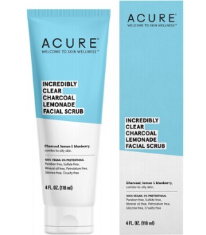 ACURE - Incredibly Clear | Charcoal Facial Scrub