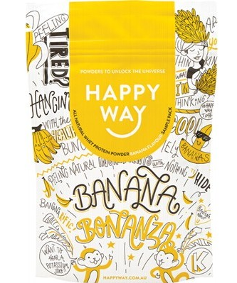 HAPPY WAY - Whey Protein Powder | Banana