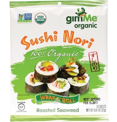 GIMME - Roasted Seaweed Sushi Nori 10 Pack