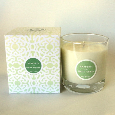 Conscious Candle Company - Gardenia and White Flower Soy Wax Candle