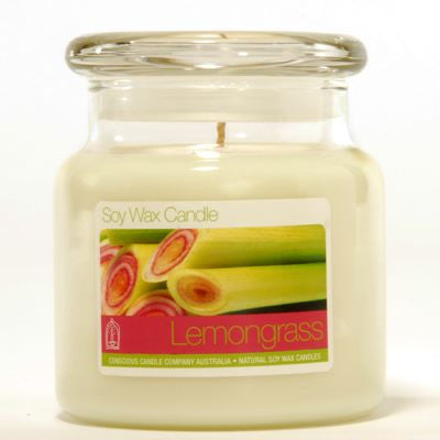 Conscious Candle Company - Lemongrass Soy Jar Candle 5oz
