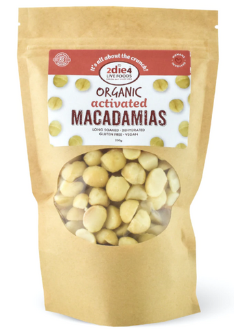 2DIE4 LIVE FOODS - Activated Organic Macadamias