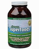 Green Nutritionals - Green Superfoods 600mg Vegecaps