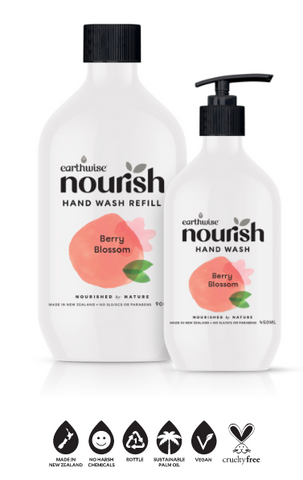 Earthwise Nourish Hand Wash - Berry Blossom
