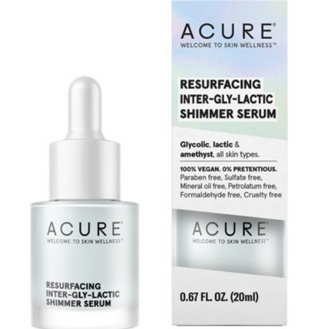 ACURE - Resurfacing | Inter-Gly-Lactic Shimimer Serum
