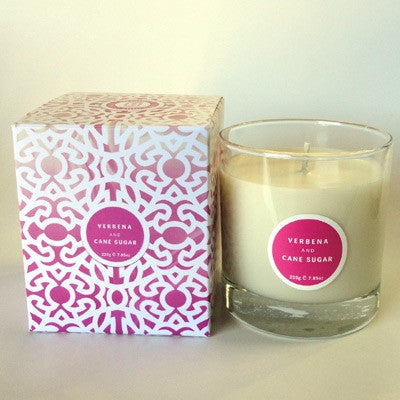 Consicous Candle Company - Verbena & Cane Sugar Soy Wax Candle