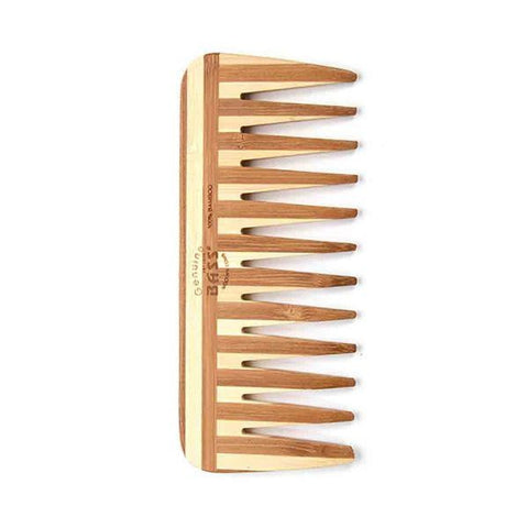 BASS BRUSHES - Bamboo Hair Comb Medium Tooth