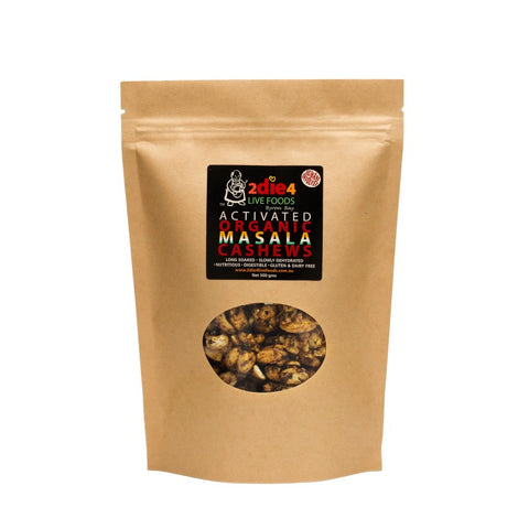 2DIE4 LIVE FOODS - Activated Organic Masala Cashews