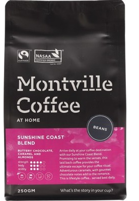 MONTVILLE COFFEE - Sunshine Coast Blend