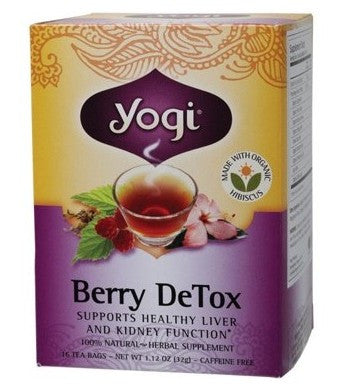 YOGI TEA Berry DeTox Tea Bags 16 bags