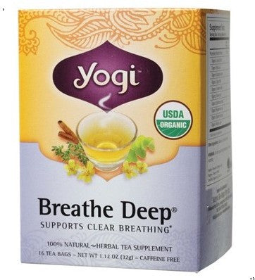 YOGI TEA Breathe Deep Tea Bags 16 bags